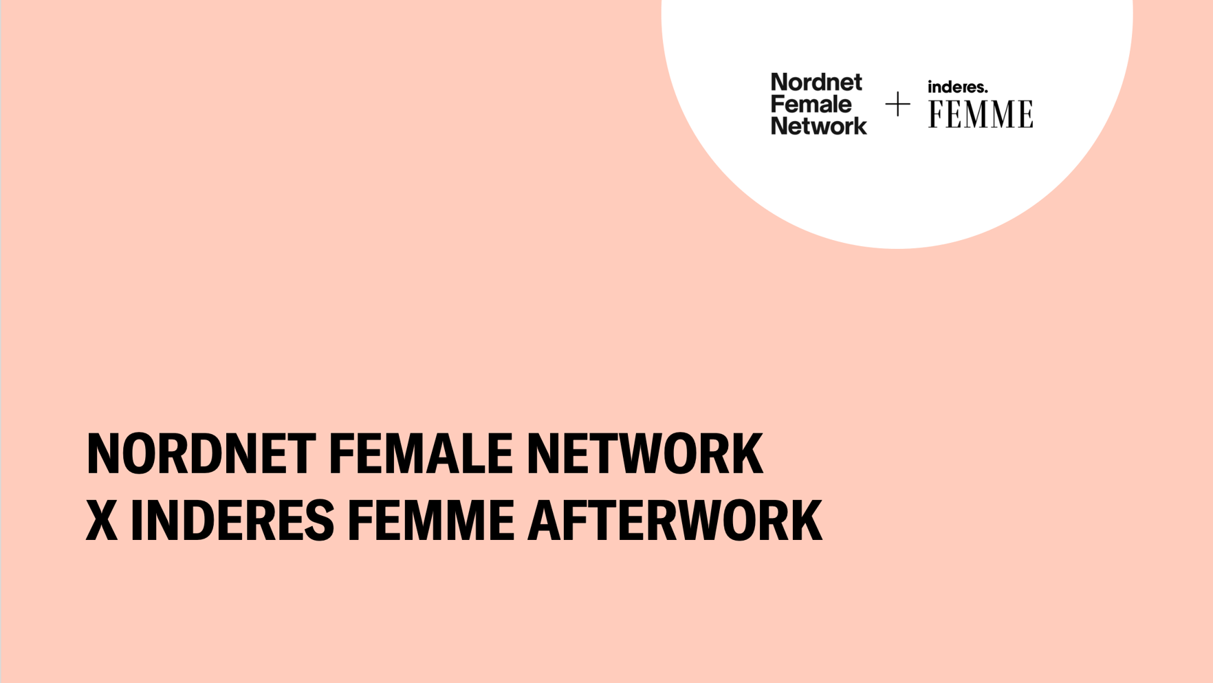 Nordnet + Inderes Femme afterwork 24.9.2025