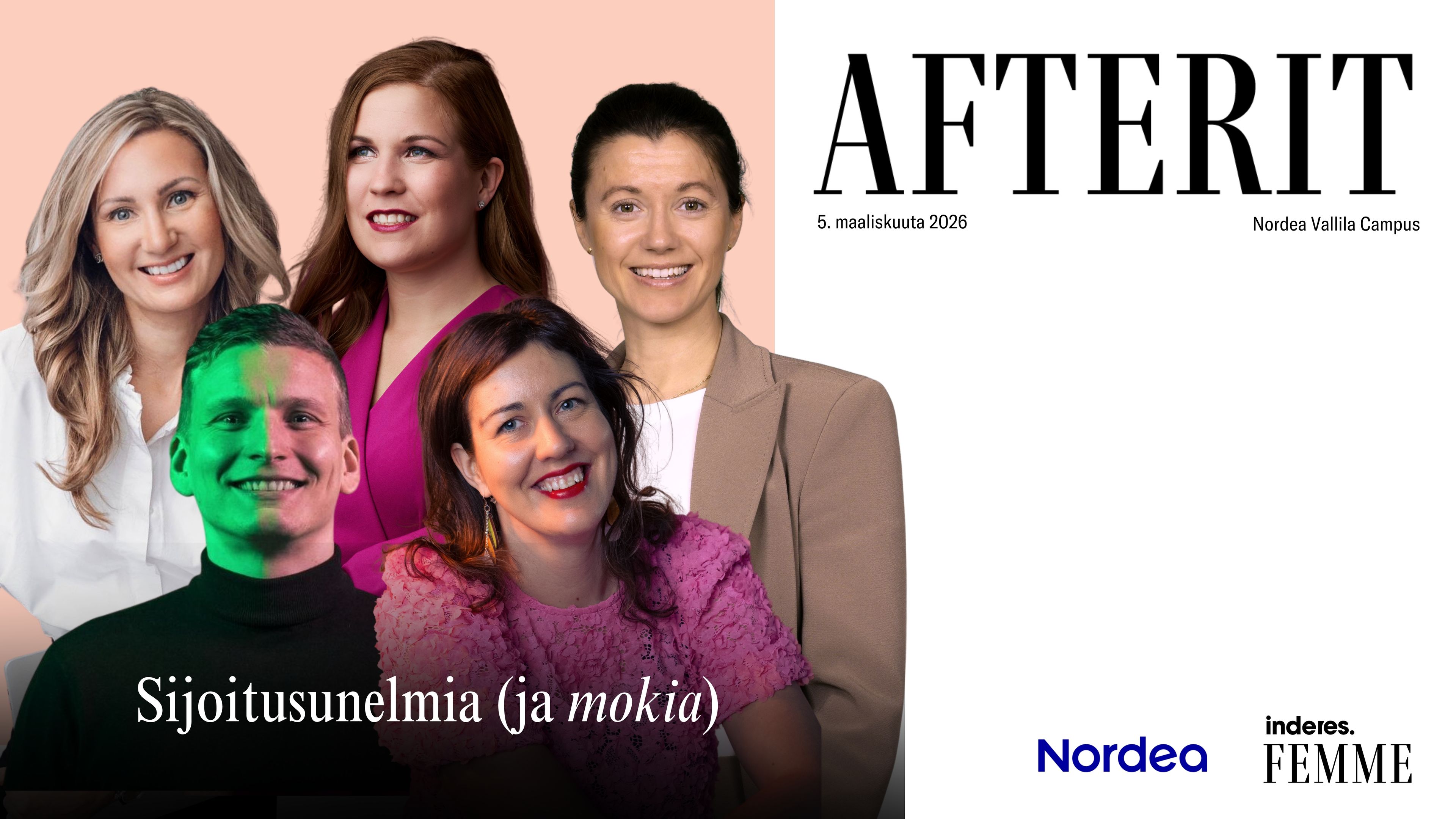 Femme x Nordea Naistenpäivän Afterit | Sijoitusunelmia (ja mokia)