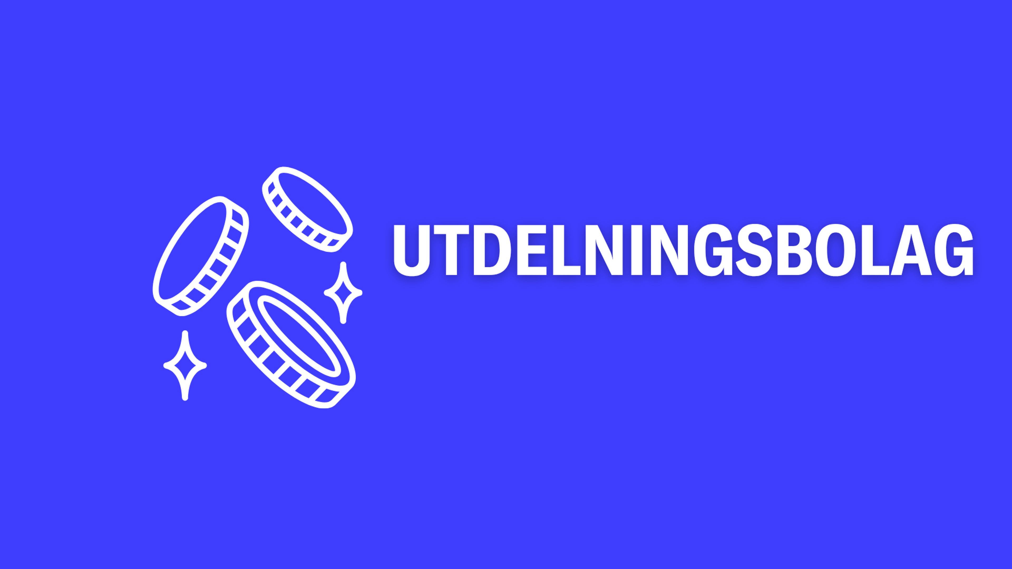 Utdelningsbolag