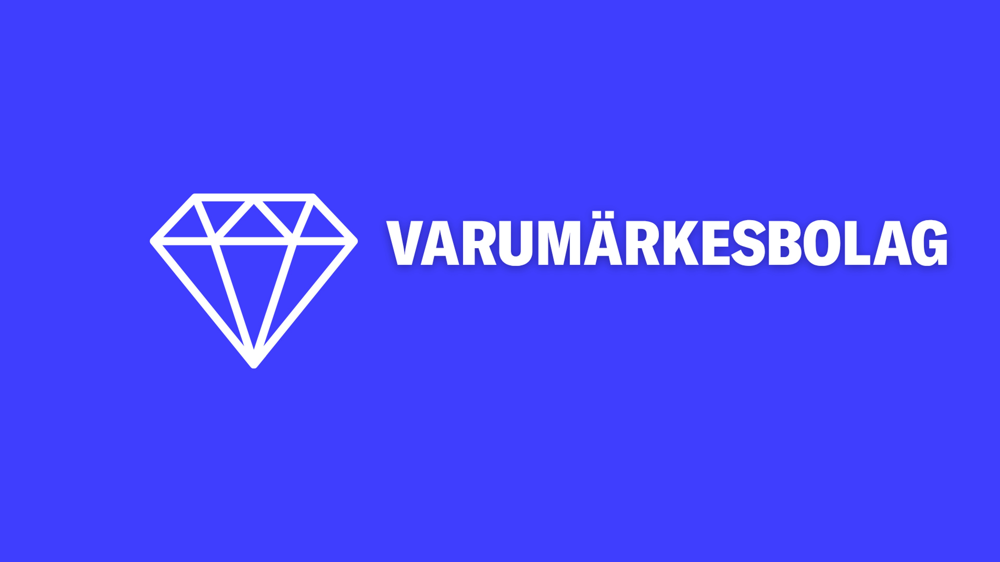 Varumärkesbolag