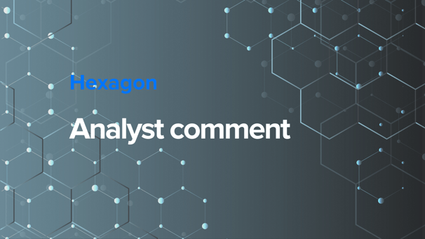 Hexagon Q1 report on Monday: We expect moderate growth and improving gross margins