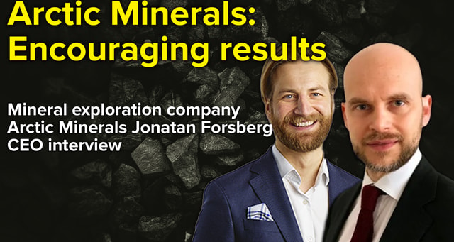 Arctic Minerals: Encouraging results