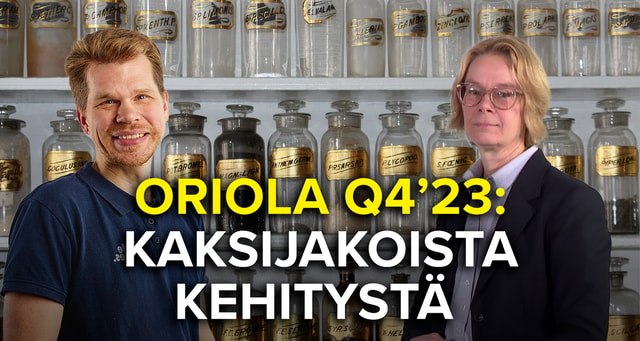 Oriola Q4'23: Kaksijakoista kehitystä (eng.)