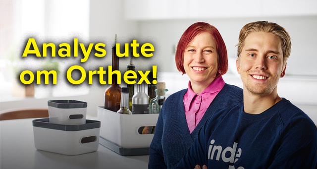 Analys ute om Orthex!