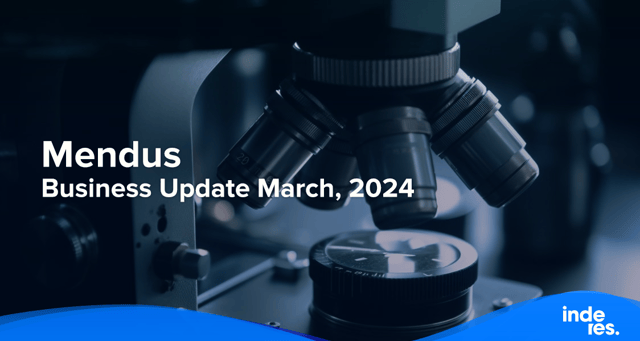 Mendus, Business Update March, 2024