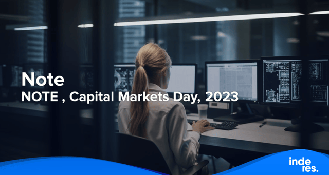 NOTE , Capital Markets Day, 2023