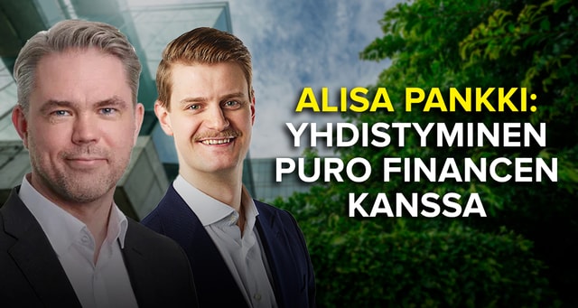 Alisa Pankki: Yhdistyminen PURO Financen kanssa
