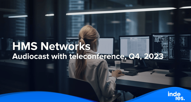HMS Networks, Audiocast with teleconference, Q4, 2023