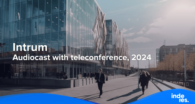 Intrum, Audiocast with teleconference, 2024