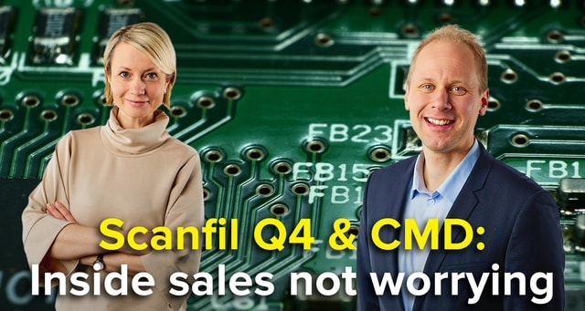 Scanfil Q4 & CMD: Inside sells not worrying