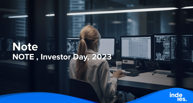 NOTE , Investor Day, 2023