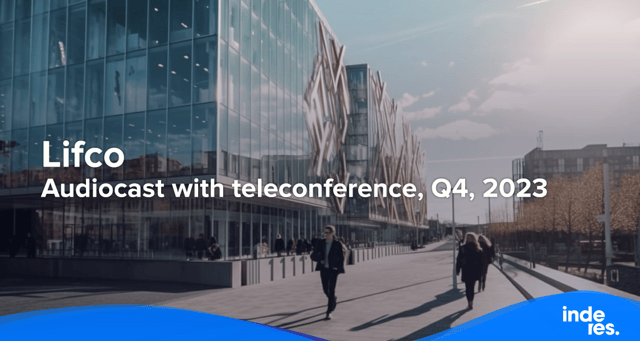 Lifco, Audiocast with teleconference, Q4, 2023