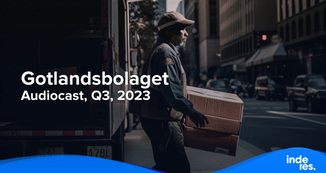 Gotlandsbolaget, Audiocast, Q3, 2023