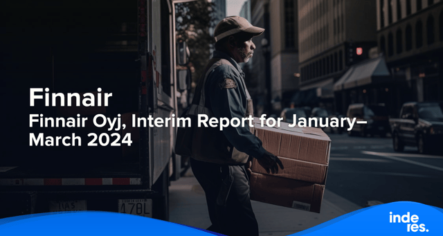 Finnair Oyj, Interim Report for January–March 2024