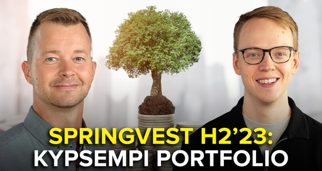 Springvest H2'23: Entistä kypsempi portfolio