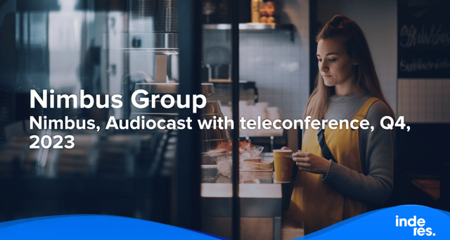 Nimbus, Audiocast with teleconference, Q4, 2023