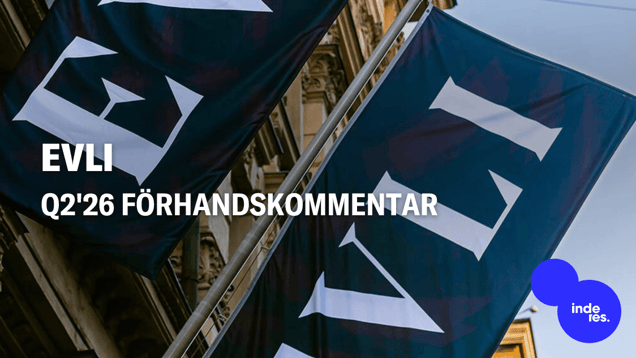 Evli Q2'26 förhandskommentar: Den utmärkta prestationen fortsätter