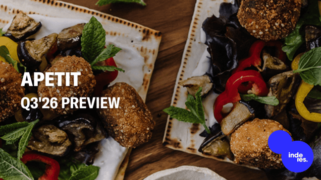 Apetit Q3'26 preview: Revenue grows, but earnings weaken