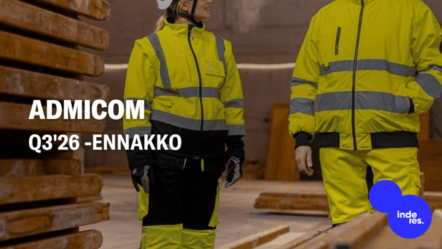 Admicom Q3'26 -ennakko: Heikko markkinatilanne painaa yhä kasvuvauhtia