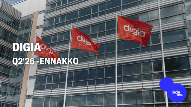 Digia Q2'26 -ennakko: Puolan purjeiden ja säästöjen siivittämää tuloskasvua