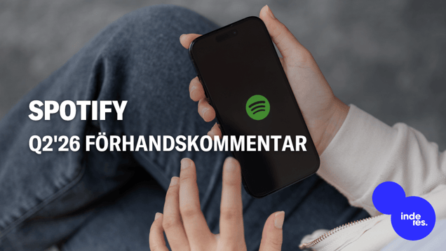 Spotify Q2'26 förhandskommentar: Stark tillväxt möter tillfällig ökning av rörelsekostnader