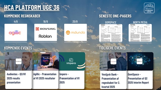 Dagens aktienyheder 02/09: Gubra, Pharma Equity Group A/S (PEG), AUDIENTES, BioPorto A/S og Vestjysk Bank