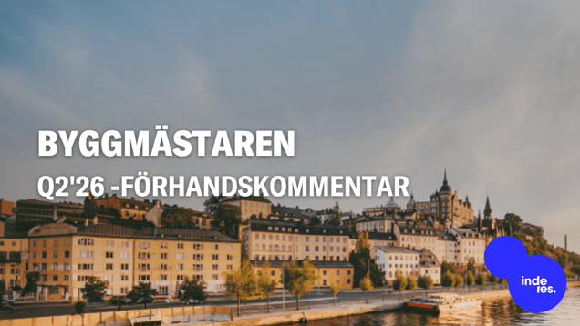 Byggmästaren Q2’26 – förhandskommentar: Greens aktiekursfall drar ner NAV trots motståndskraftiga onoterade innehav
