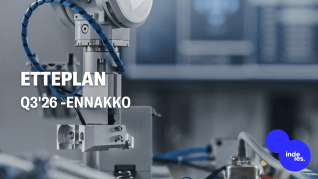 Etteplan Q3'26 -ennakko: Tulosvaroituksen sävyttämä neljännes jäänee vielä vaisuksi