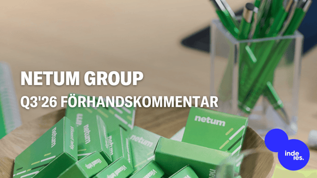 Netum Group Q3'26 förhandskommentar: Nedåtgående trend väntas fortsätta och resultatet sjunker under nollan