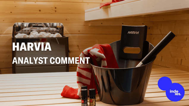 Harvia's markets and market shares are growing
