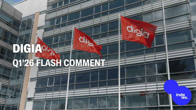 Digia Q1'26 flash comment: Quarter slightly weaker than expected this time