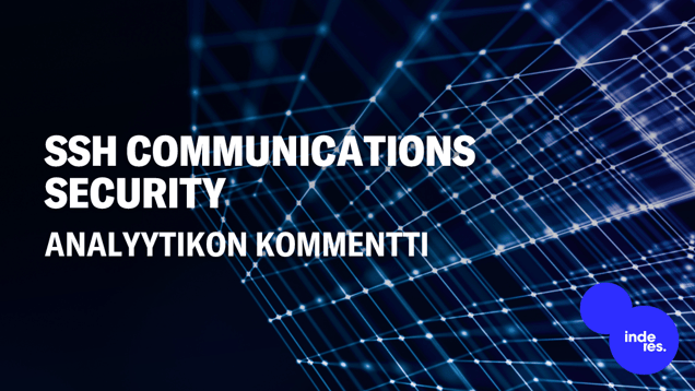 SSH:lle merkittävä kolmivuotinen 3 MEUR:n tilaus
