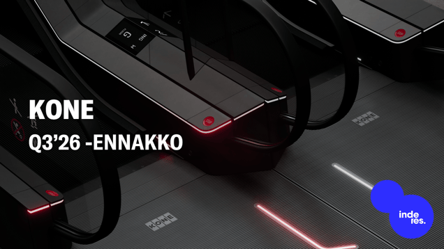 KONE Q3’26 -ennakko: Odotamme operatiivisten lukujen jatkaneen ylöspäin