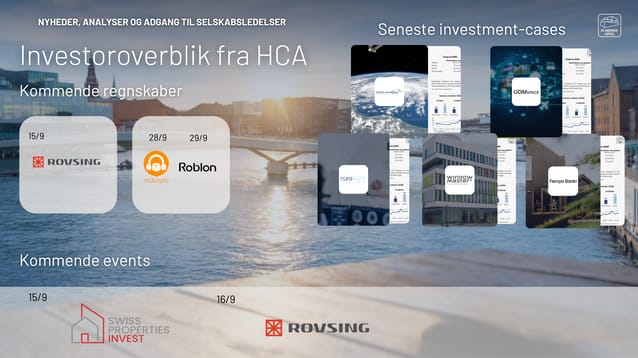 Dagens aktienyheder 14/09/2026: Lundbeck og Danish Aerospace and Defence Company