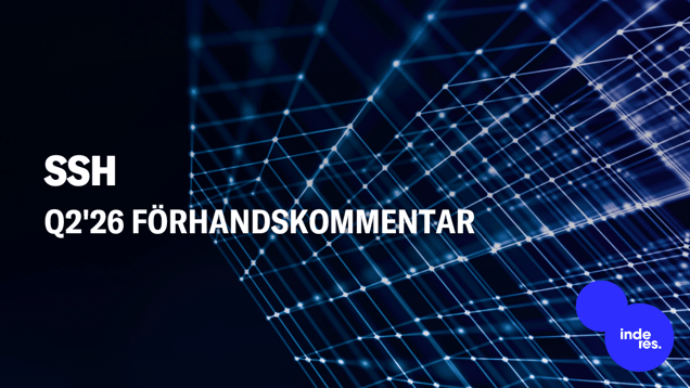 SSH Q2'26 förhandskommentar: Förväntad återgång till tillväxt