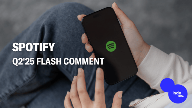 Spotify Q2'25 flash comment: Just not good enough to defend the valuation