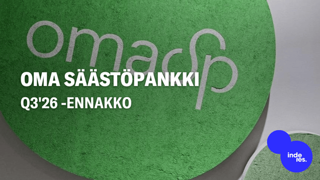 Oma Säästöpankki Q3'26 -ennakko: Tulosraportti on enää muodollisuus