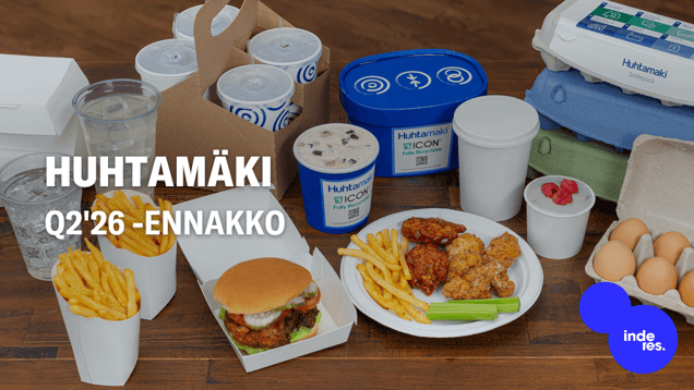 Huhtamäki Q2'26 -ennakko: Omatoiminen kompurointi on korostanut vaisuna pysynyttä kysyntää
