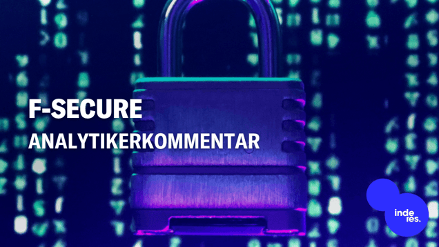 F-Secure investorbegivenhed: Tier 1-partnerskaber i hjertet af væksten