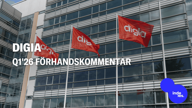 Digia Q1'26 förhandskommentar: Tillväxt genom förvärv och god lönsamhet