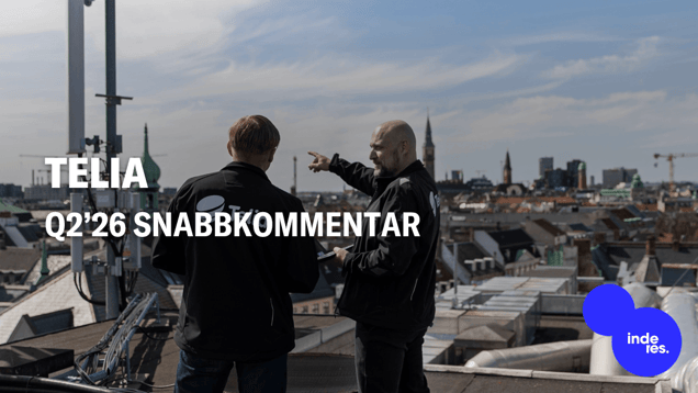 Telia Q2’26 snabbkommentar: Väl i linje med marknadsförväntningarna, Norge positivt