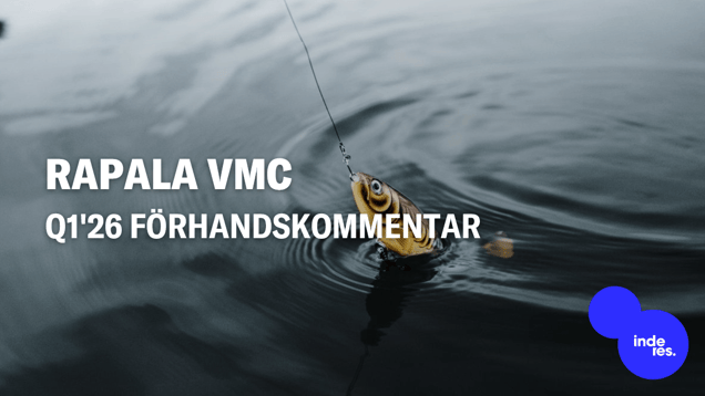 Rapala VMC Q1'26 förhandskommentar: Nordamerika och kostnadskontroll förväntas driva vinsttillväxten