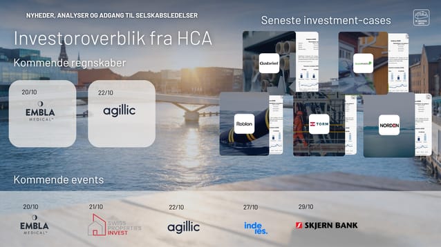 Dagens aktienyheder 22/10/2026: Agillic