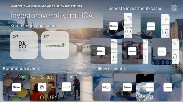 Dagens aktienyheder 03/07/2026:  B&O, NORDEN, Ascelia Pharma og Wirtek