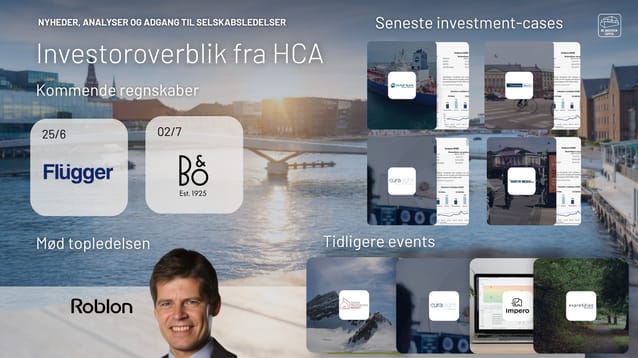 Dagens aktienyheder 17/06/2026: Danish Aerospace and Defence Company, Scandinavian Medical Solutions og Nordea