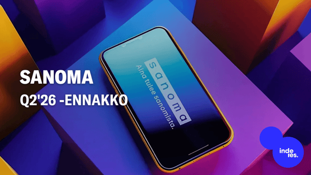 Sanoma Q2'26 -ennakko: Odotamme lievää tuloskasvua, katseet ovat kuitenkin jo Q3:lla