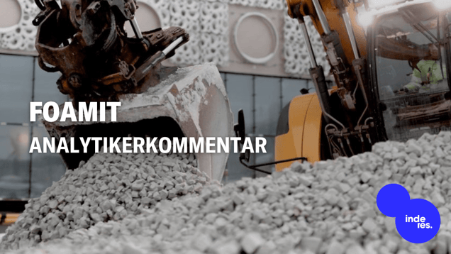 Foamit övergår till internationella redovisningsprinciper