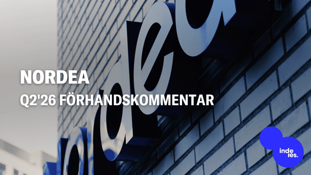 Nordea Q2'26 förhandskommentar: Har räntenettots botten nåtts?
