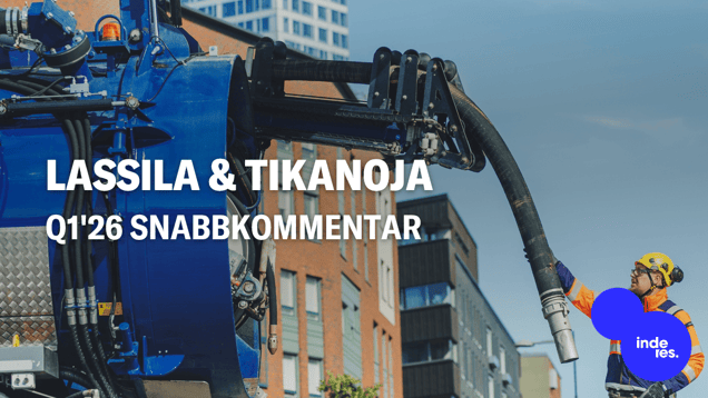 Lassila & Tikanoja Q1'26 snabbkommentar: Vinsten minskade mer än väntat