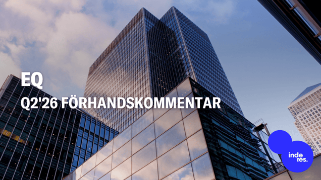 eQ Q2'26 förhandskommentar: Kassaflöden från resultatbaserade arvoden i fokus för rapporten